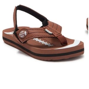 Reef Brown Football Sports Sandals 5/6 NWT